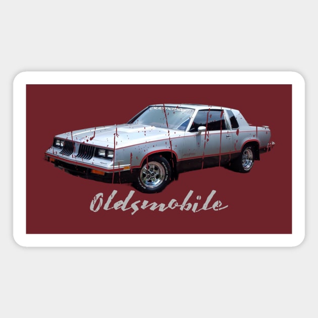 OLDSMOBILE CUTLASS HURST Magnet by Cult Classics